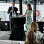 On the left: Mayor Ahmed Aboutaleb of Rotterdam, on the right Deputy Director-General from the European Commission for Energy, Mechthild Wörsdörfer.