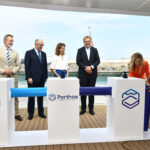 Left to right: Boudewijn Siemons (CEO Port of Rotterdam), Ahmed Aboutaleb (Mayor Rotterdam), Sophie Hermans (Minister of Climate Policy and Green Growth), Jan Willem van Hoogstraten (CEO EBN), Willemien Terpstra (CEO Gasunie) and Mechthild Wörsdörfer (Deputy Director-General European Commission for Energy).